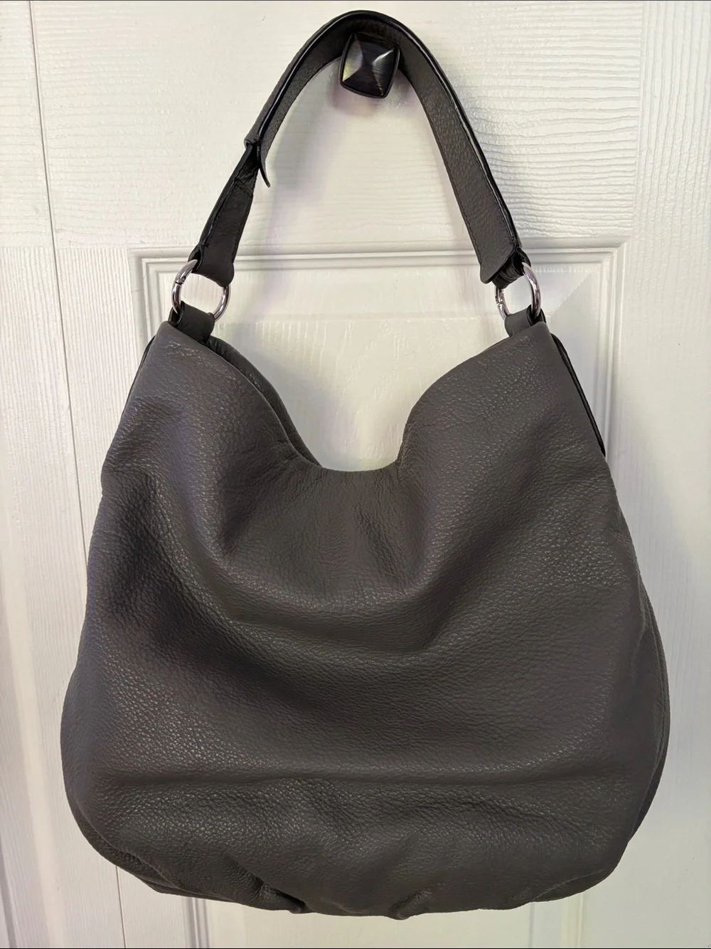 Marc by Marc Jacobs Classic Q Hillier Pebble Leather Hobo Shoulder Bag